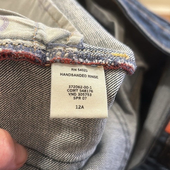 GAP 1969 Bootcut Jeans - Size‎ 12A - Picture 7 of 7